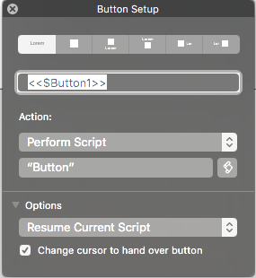 Custom Dialog - Button Script